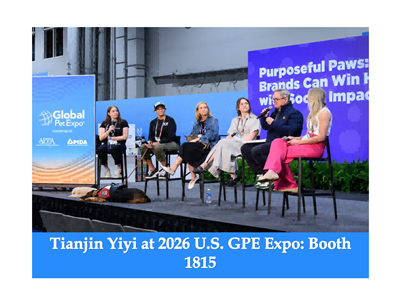 Tianjin Yiyi Di Ekspo Haiwan Kesayangan Global AS 2026: Gerai 1815